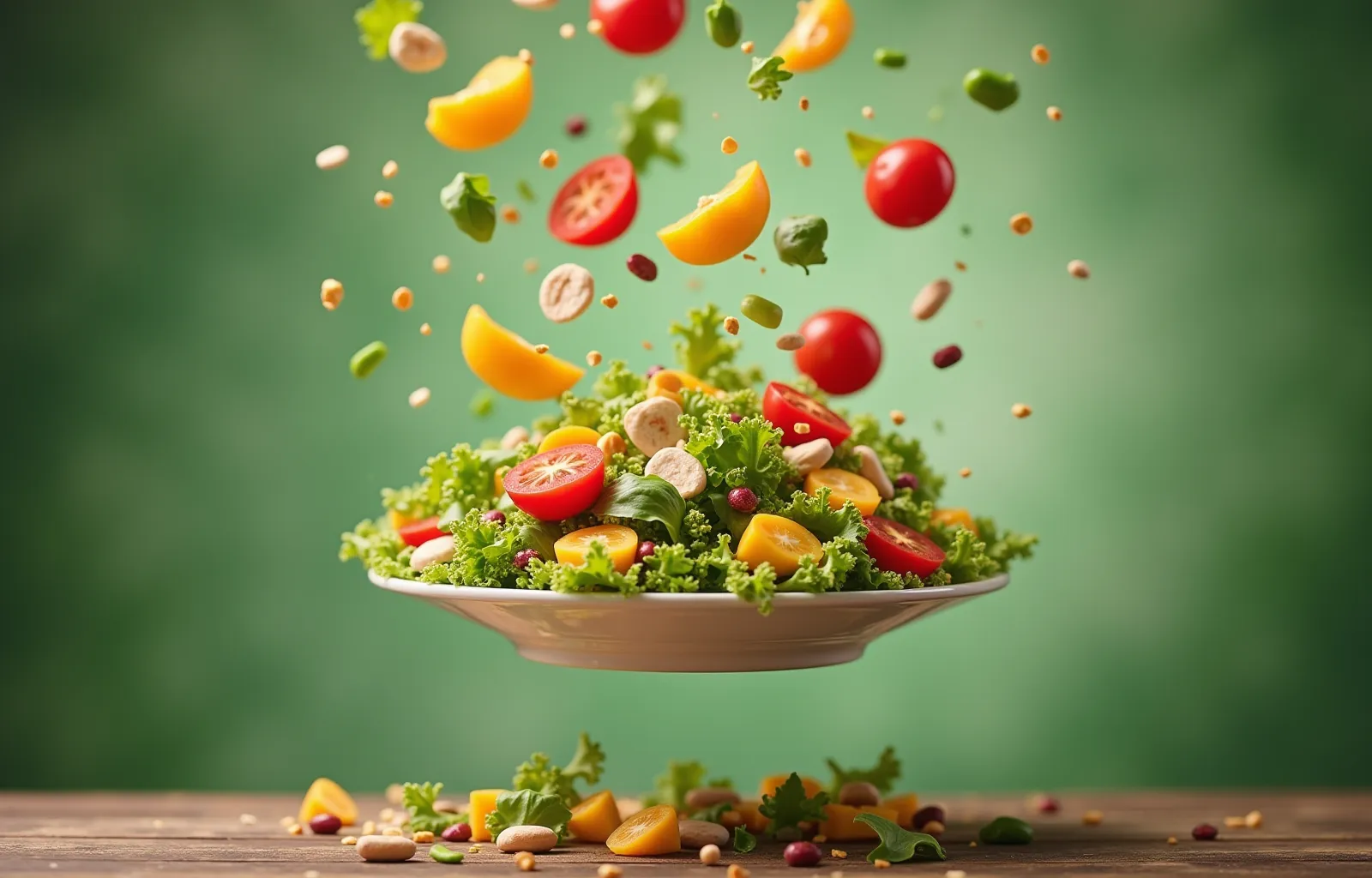 A placeholder image showing an overhead view of a colorful salad in a bowl.